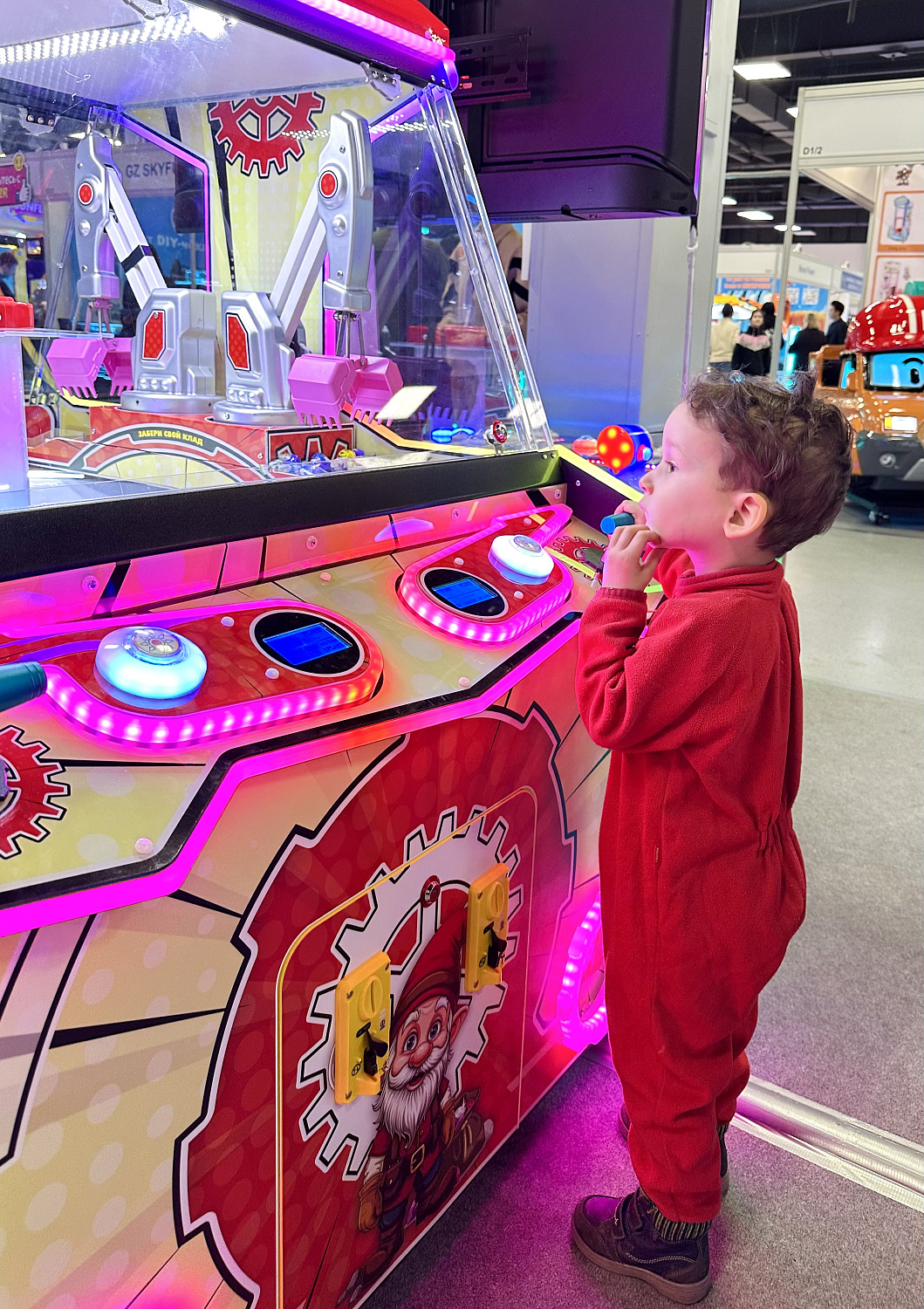 НОВИНКА! Призовой аппарат Экскаватор "Чудо-кран"