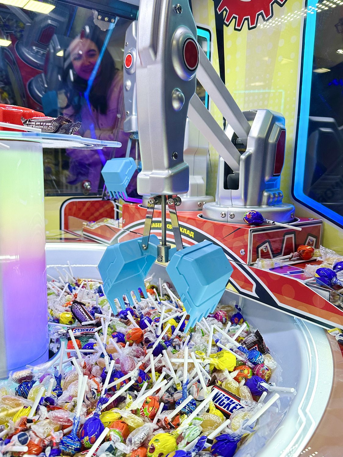 НОВИНКА! Призовой аппарат Экскаватор "Чудо-кран"