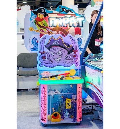 Детский игровой аппарат колотушка "Пират"